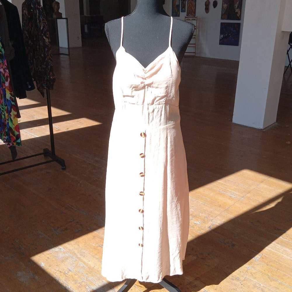 Balabala Pale light pink midi length dress